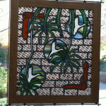 Painted Stained Glass - Robert Lee